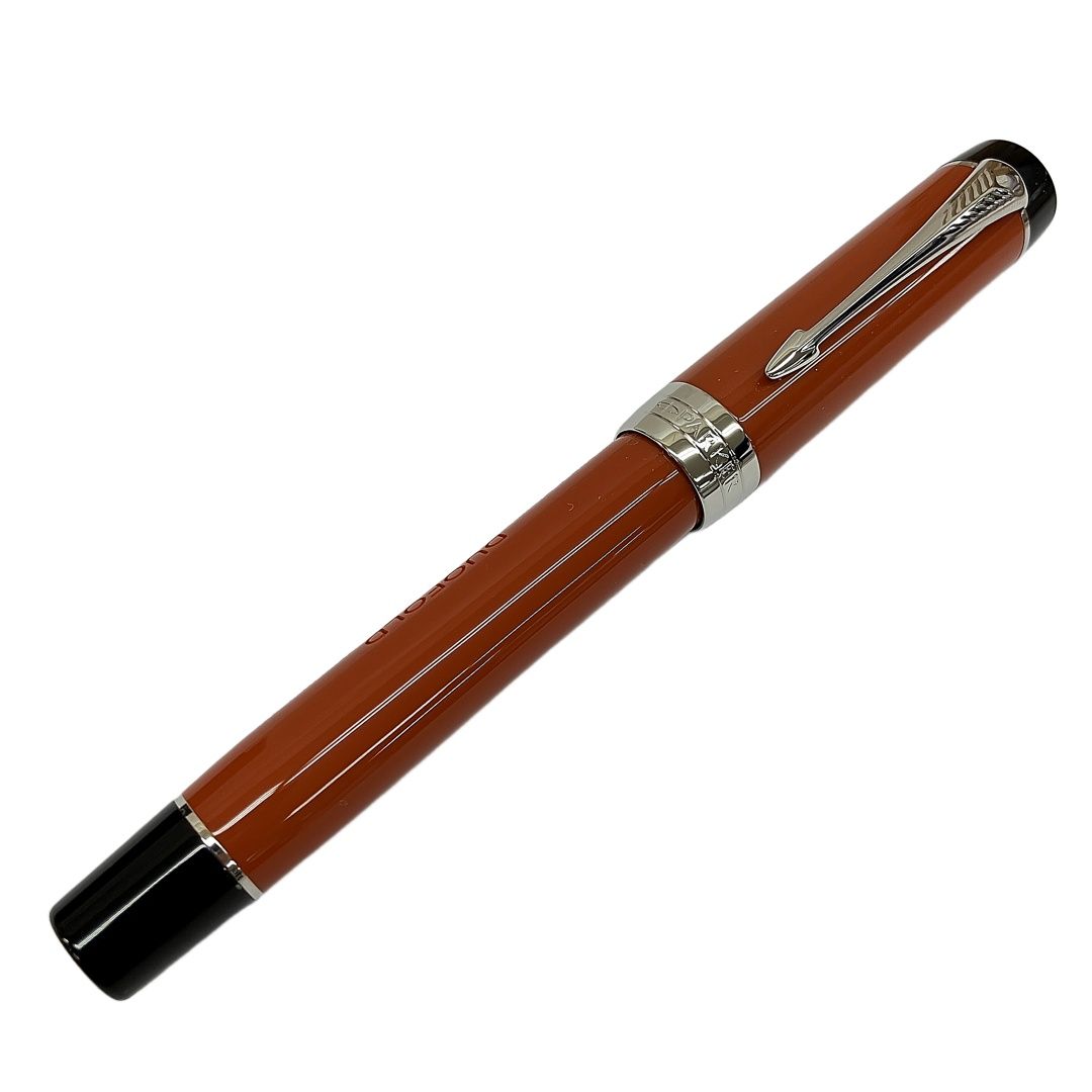 PARKER 1931375 デュオフォールド センテニアル ビッグレッドCT 万年筆 パーカー 開封済み ♥ C10415538