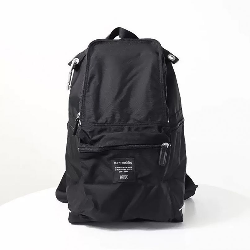 マリメッコ バックパック BUDDY MARIMEKKO バディー リュック ブラック BLACK