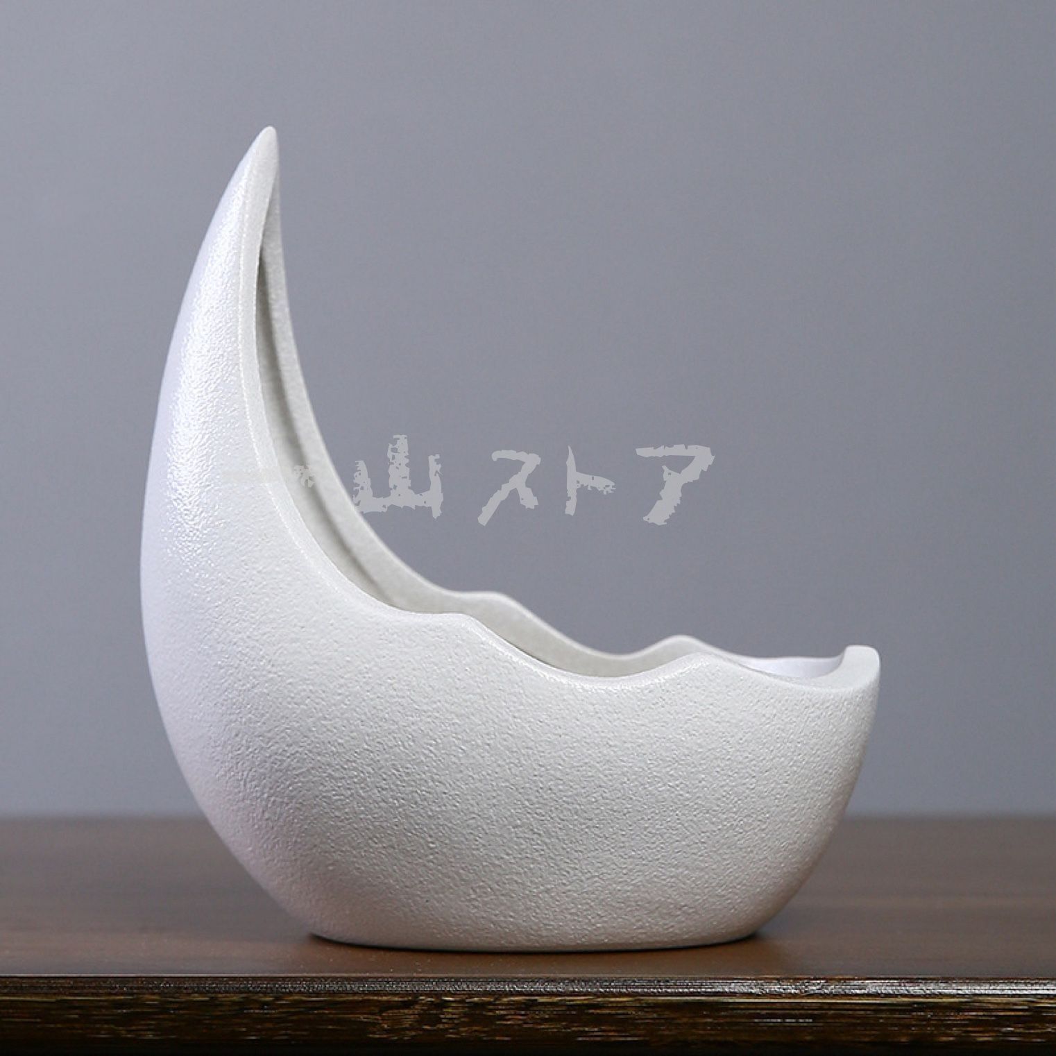 インテリアグッズ 三日月 フラワーベース 花瓶 花器 フラワー