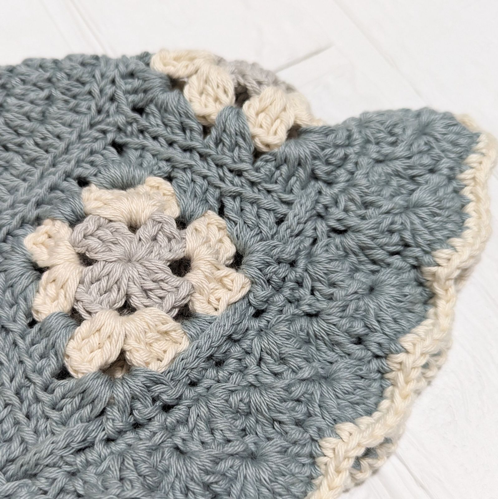 mm様専用】ハンドメイド グラニースクエアハット 帽子 ベビー・キッズ