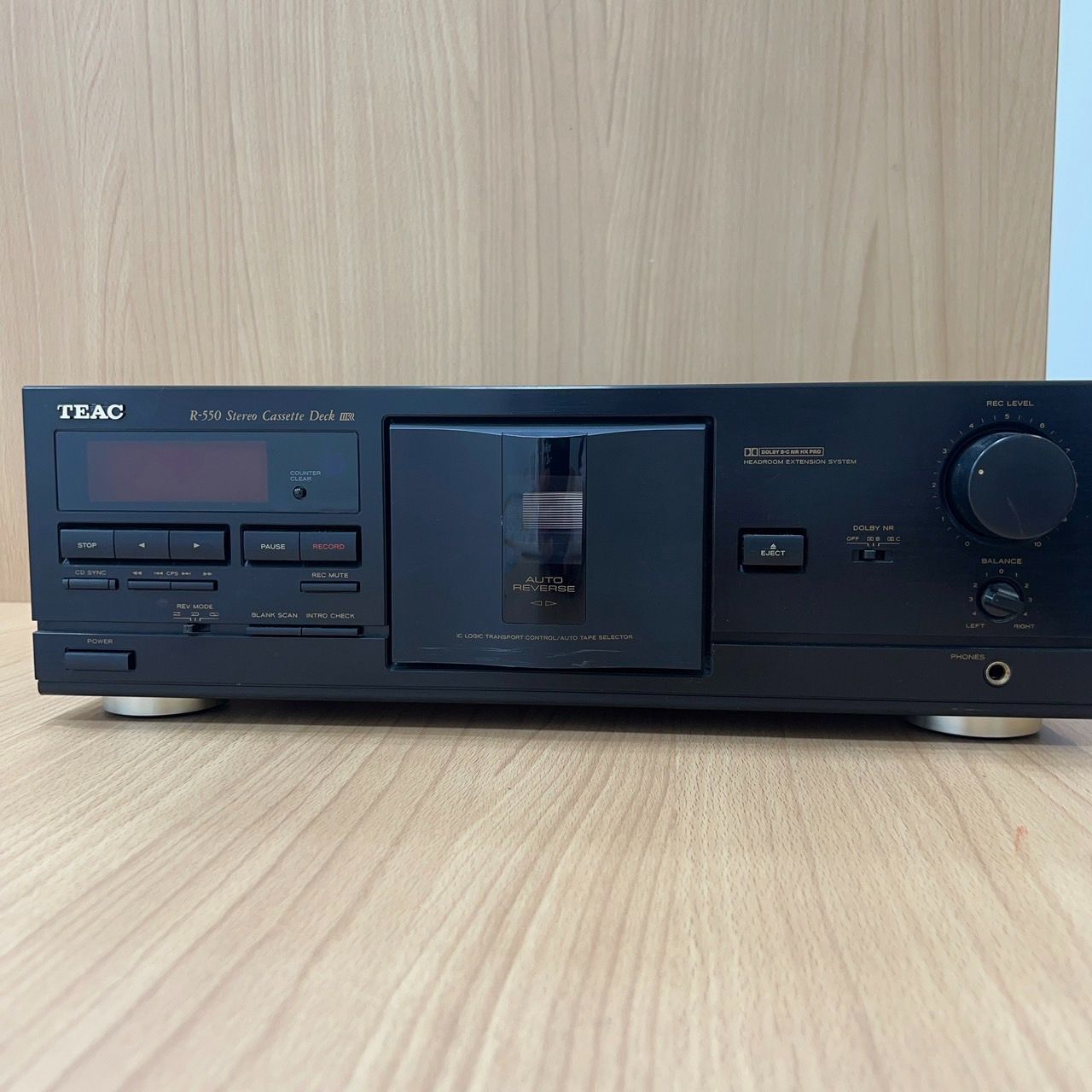 オートリバース付 カセットデッキ R-550 - メルカリ