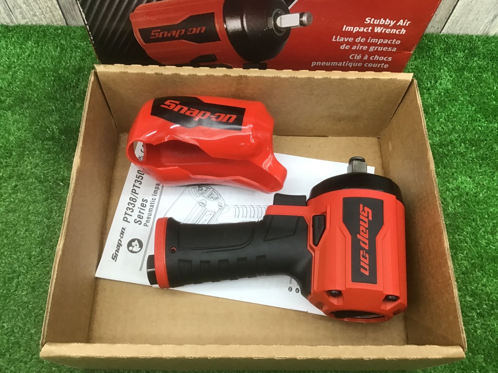 送料無料 B動作品 ●Snap-on 1|2sqエアインパクトレンチ PT350 カプラー無し●アクトツール富山店●BR