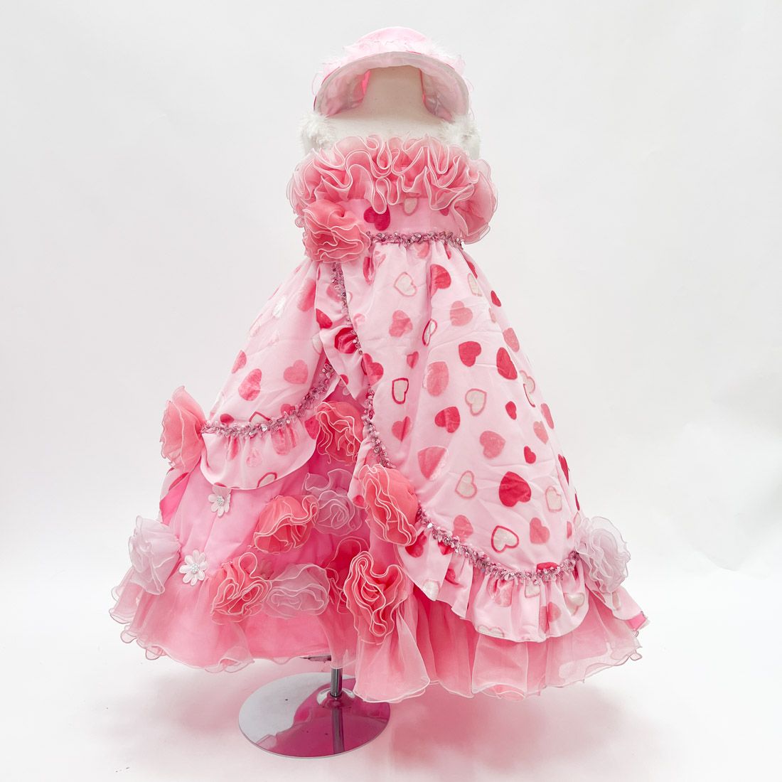 キッズドレス 子供ドレス ピンク系 サイズ3 KD-60