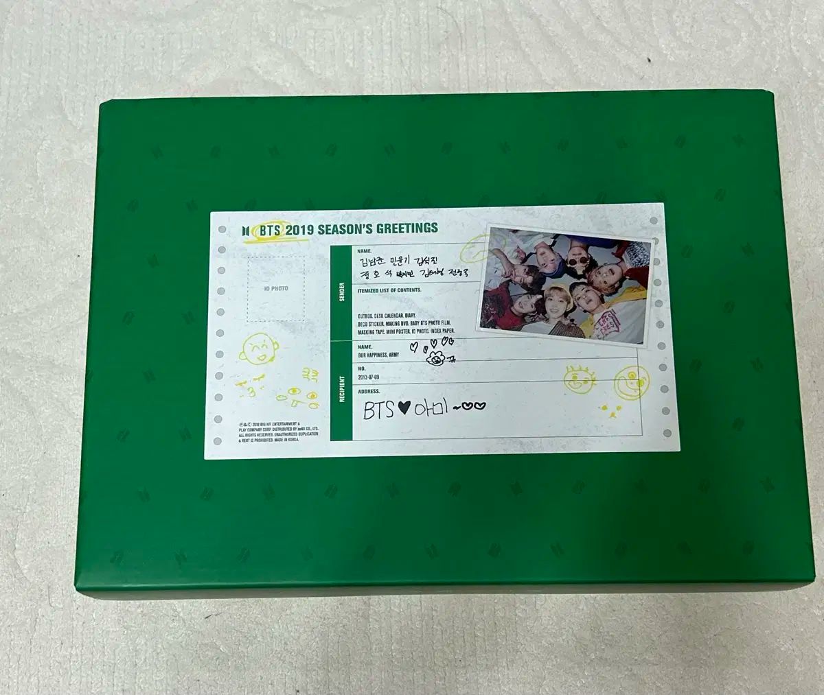 BTS SEASON'S 0 GREETINGS - | シーグリ UNIVERSAL MUSIC ANNEX STORE