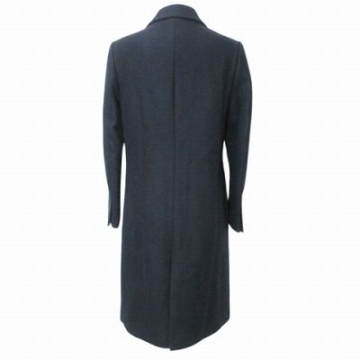 UNITED ARROWS MANTECOダークネイビー チェスターコート ユナイテッドアローズ UNITED ARROWS manteco生地 チェスター