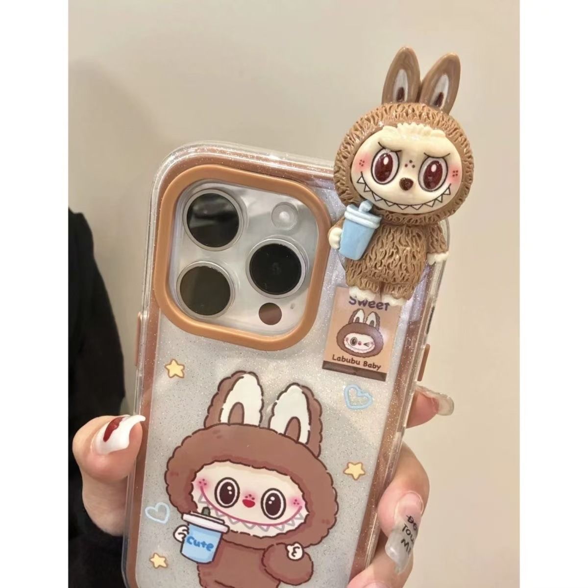 ラブブ　iPhoneケース　iPhone 15 Pro Max ラブブ iPhoneケース iPhone 15 Pro Max - メルカリ