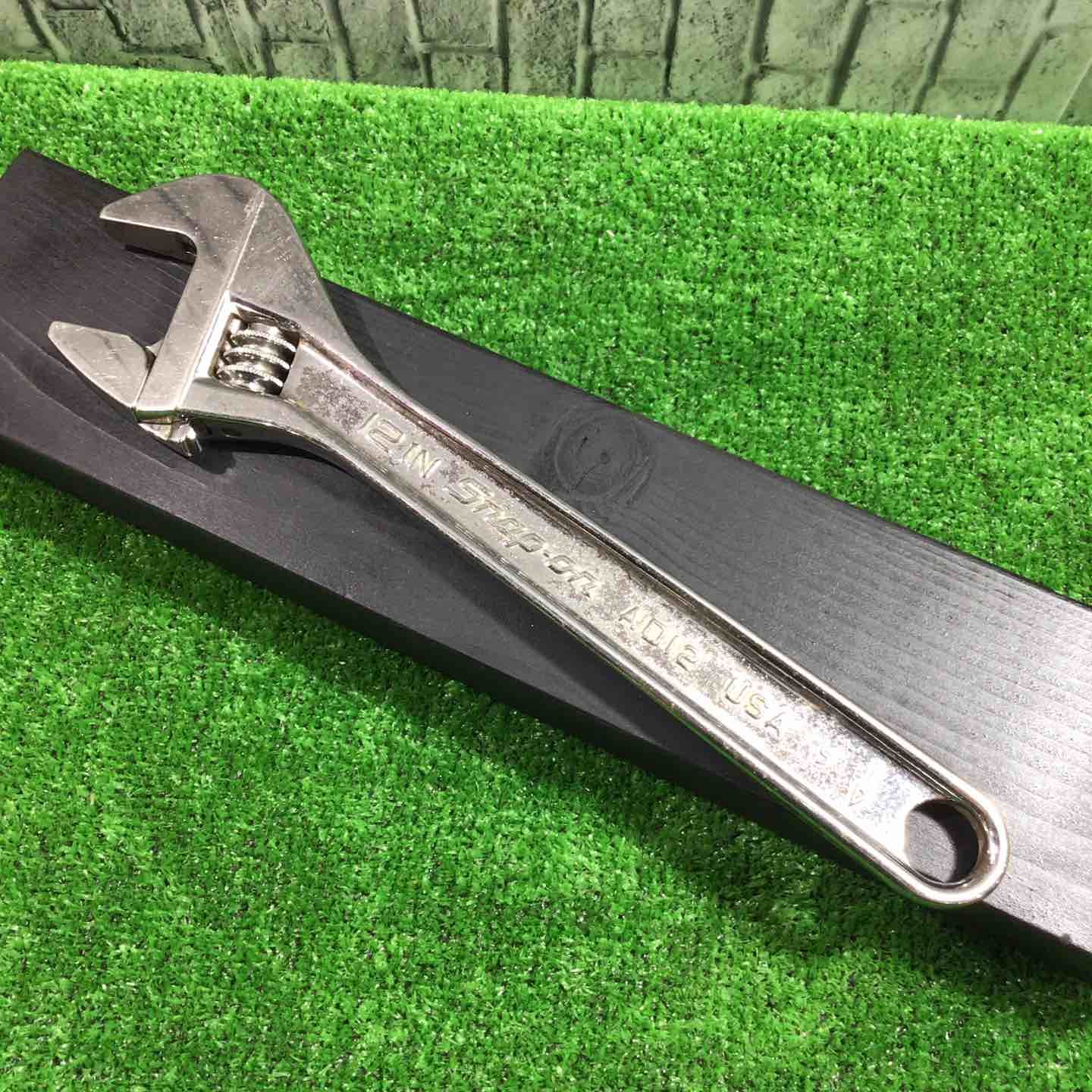 Snap-on スナップオン モンキーレンチ 12IN 300mm AD12 旧ロゴ Snap-on スナップオン モンキーレンチ 12IN 300mm AD12 旧ロゴ