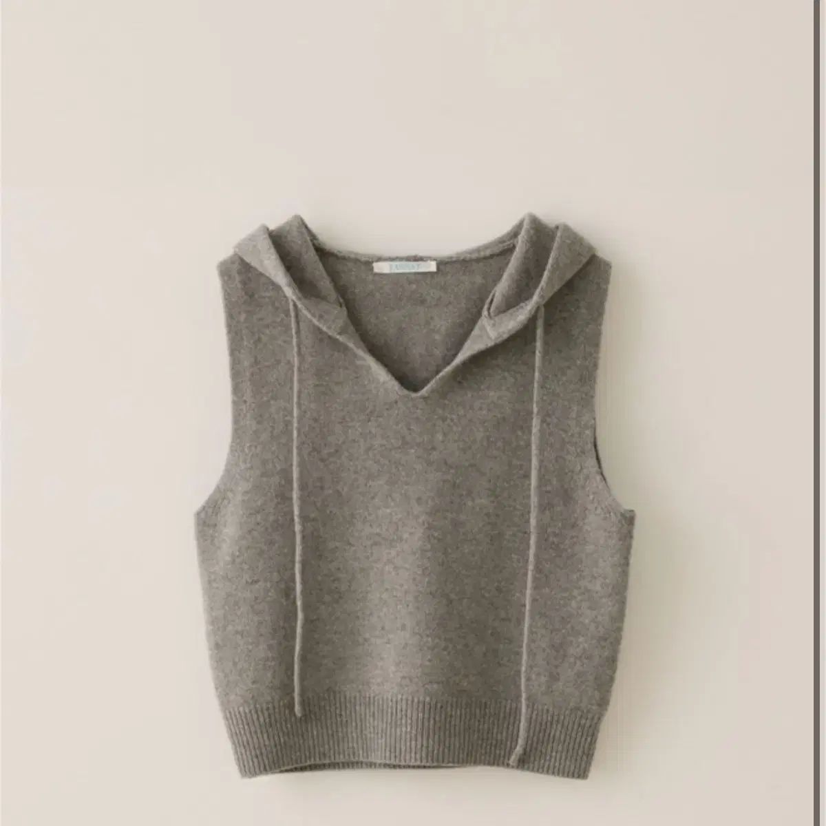 TANNAT ニット フーディー ベスト