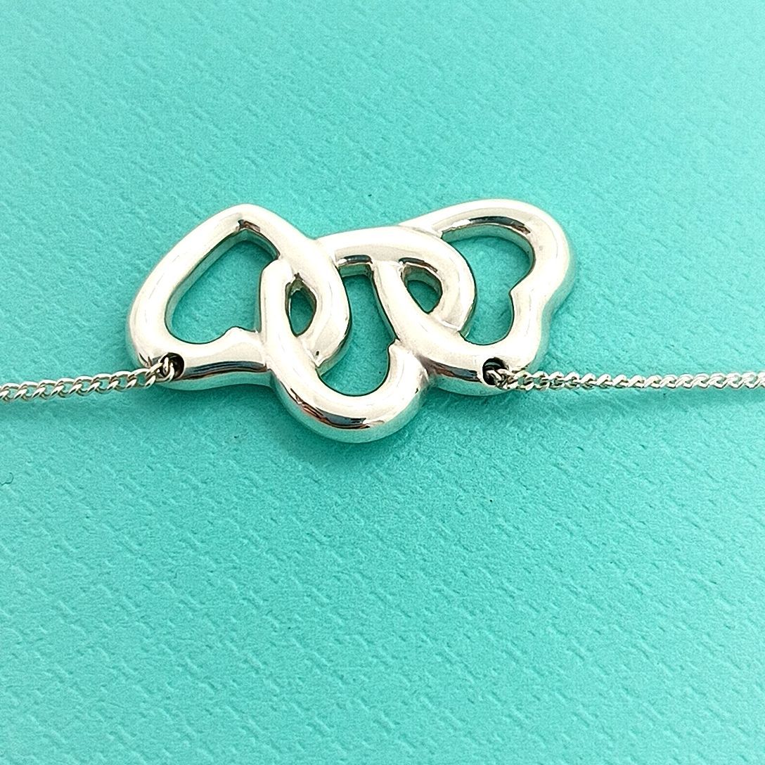 Tiffany&co オープンハート トリプルハート ビーンズ 3点セットレア TIFFANY&Co. ティファニー トリプルオープンハート 3連