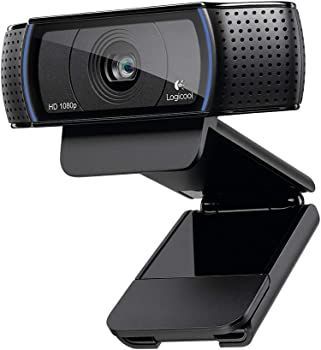 【中古】【非常に良い】ロジクール ウェブカメラ C920r ブラック フルHD 1080P ウェブカム ストリーミング 国内正規品