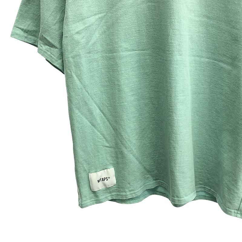 WTAPS ダブルタップス x MIN-NANO ミンナノ 19SS MAXE SS 03/TEE.COTTON.MIN-NANO 191ATMID-CSM03S アックス ショートスリーブ Tシャツ コットン ブラック 半袖 wtaps min-nano ロングtシャツ グレー XL ダブルタップス wtaps