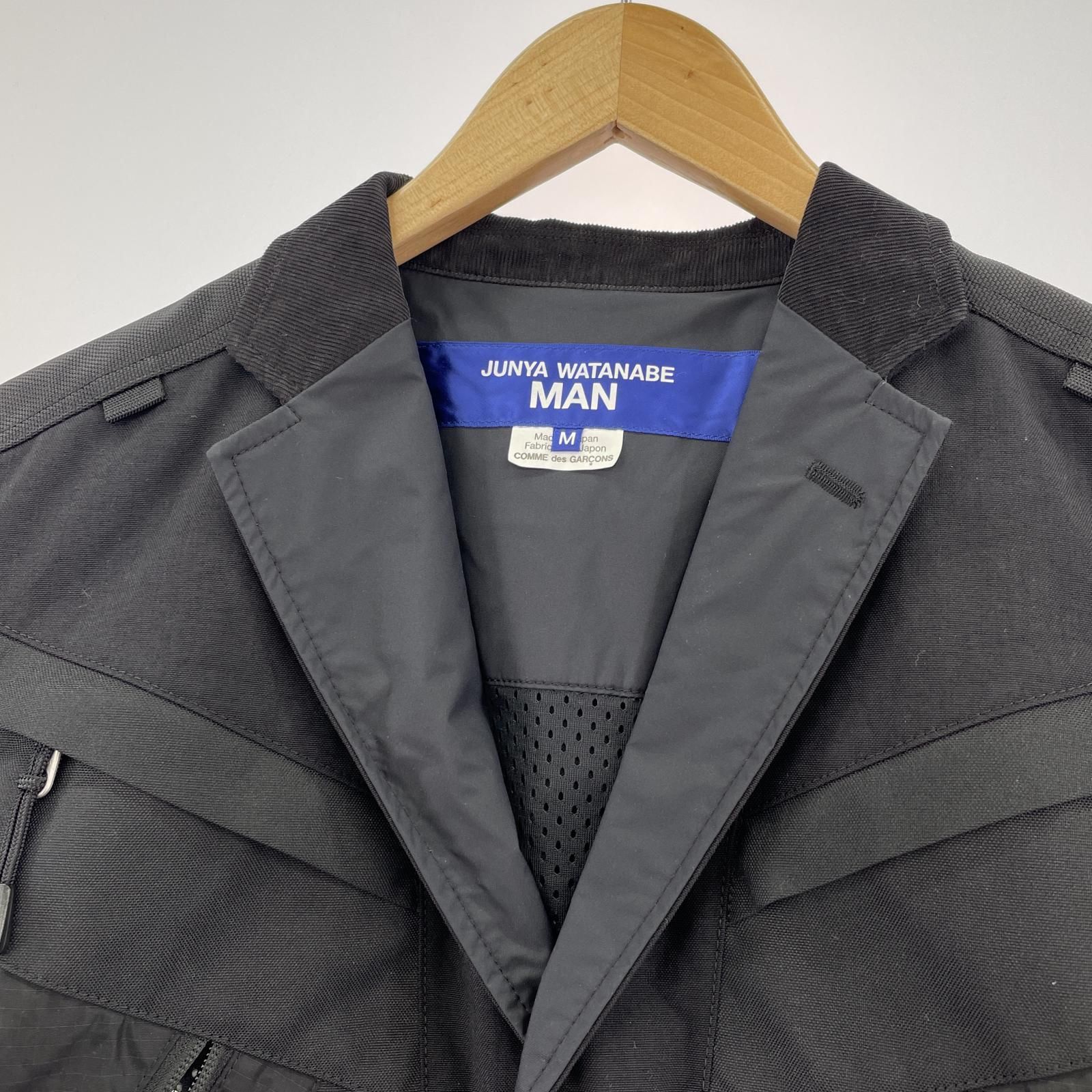 JUNYA WATANABE MAN 23AW ナイロンジャケット M ブラック - メルカリ