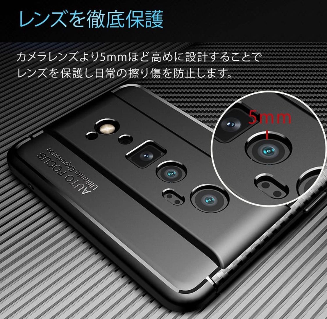 ⭐️高級感⭐️】Google Pixel 6 pro ケース 黒 カーボン調 - メルカリ