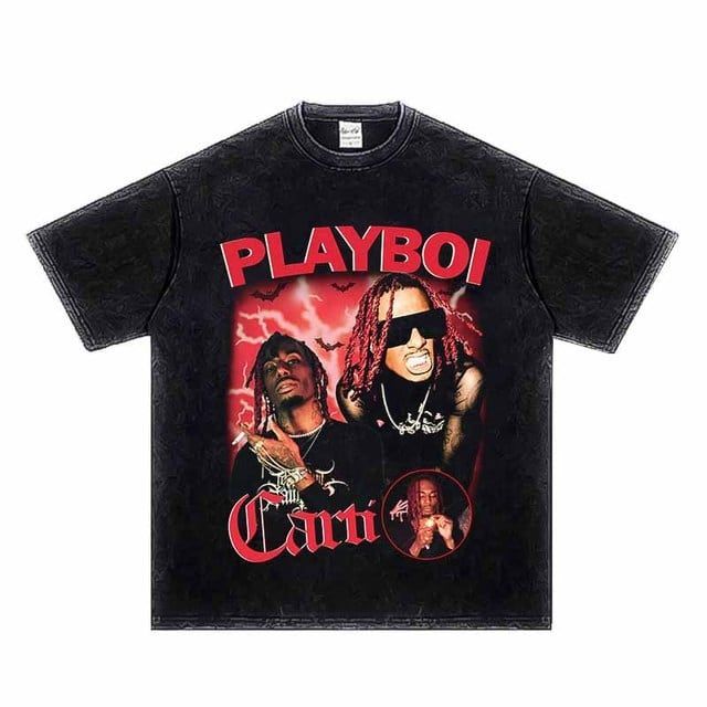 Playboi Carti ヴィンテージ加工Tシャツ Vol.2 プレイボーイカルティ