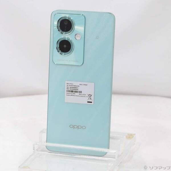 中古品〕 OPPO A79 5G 128GB グローグリーン CPH2557GR SIMフリー【352