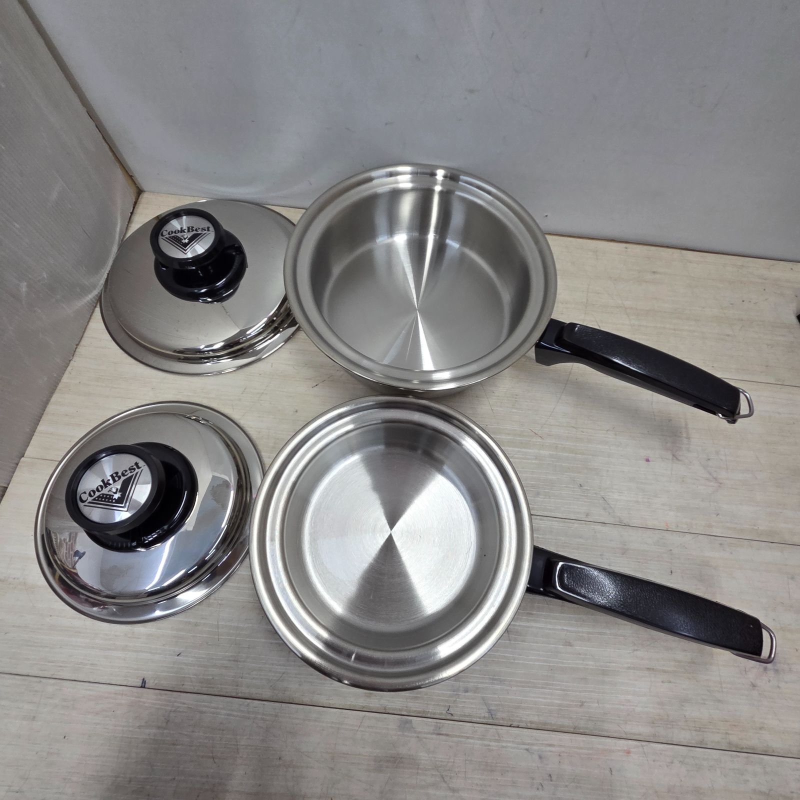 10 S98534 CookBest クックベスト 片手鍋 なべ 2セット 調理器具