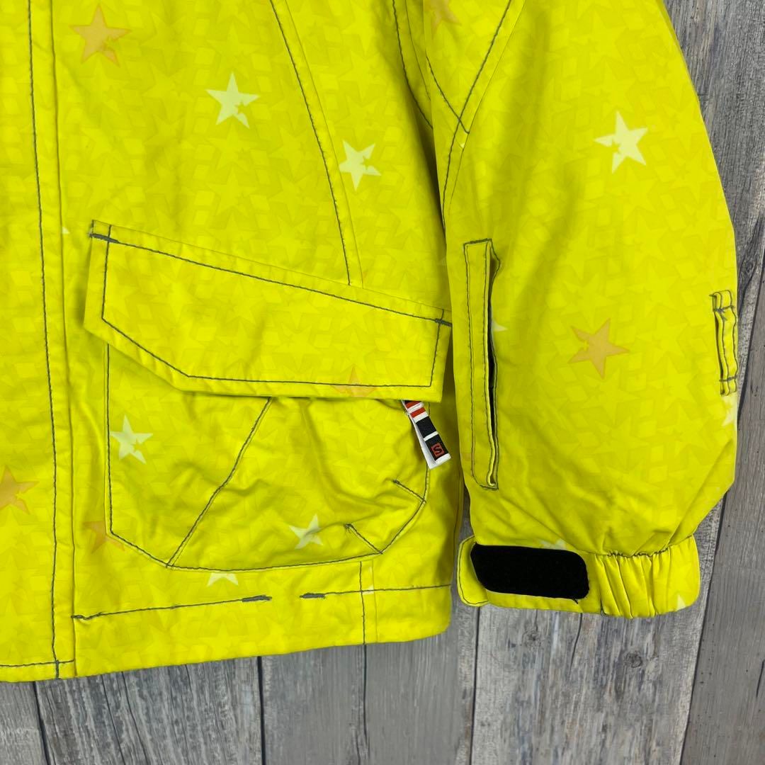 SALOMON サロモン 耐水 撥水 スノボ スキー ウェア ジュニア 100