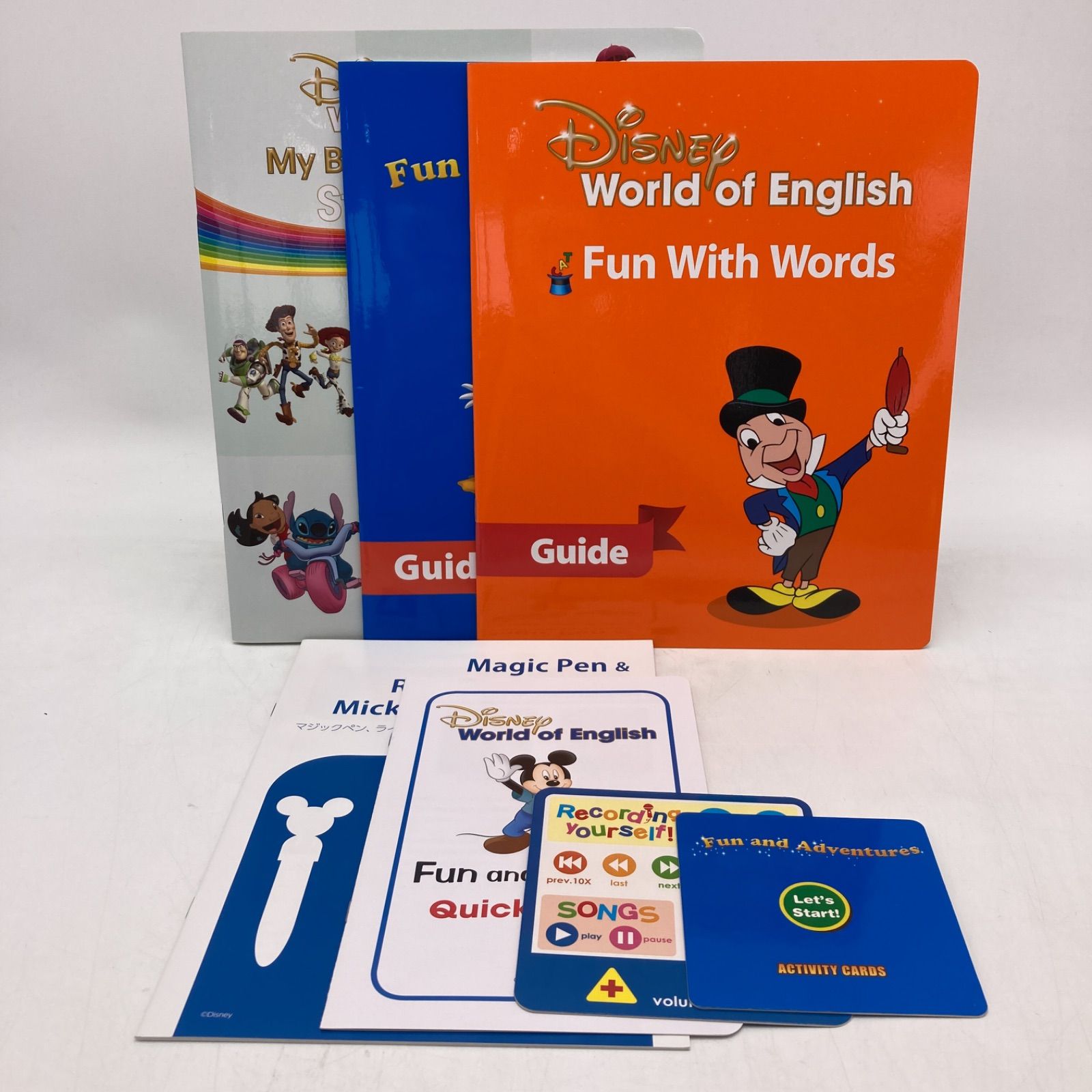 ミッキーマジックペンセット＆アドベンチャー ディズニー英語システム 904923