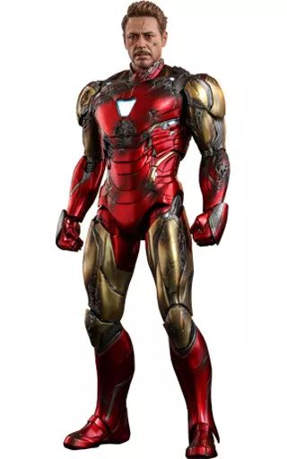 フィギュア アイアンマン マーク85 バトルダメージ版 アベンジャーズ|エンドゲーム ムービー マスターピース DIECAST 1|6 アクションフィギュア