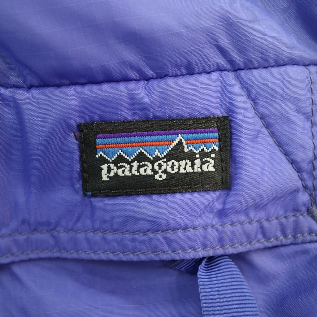 サイズはMで全然着れますPatagonia  sky blue×navy グリセードジャケット