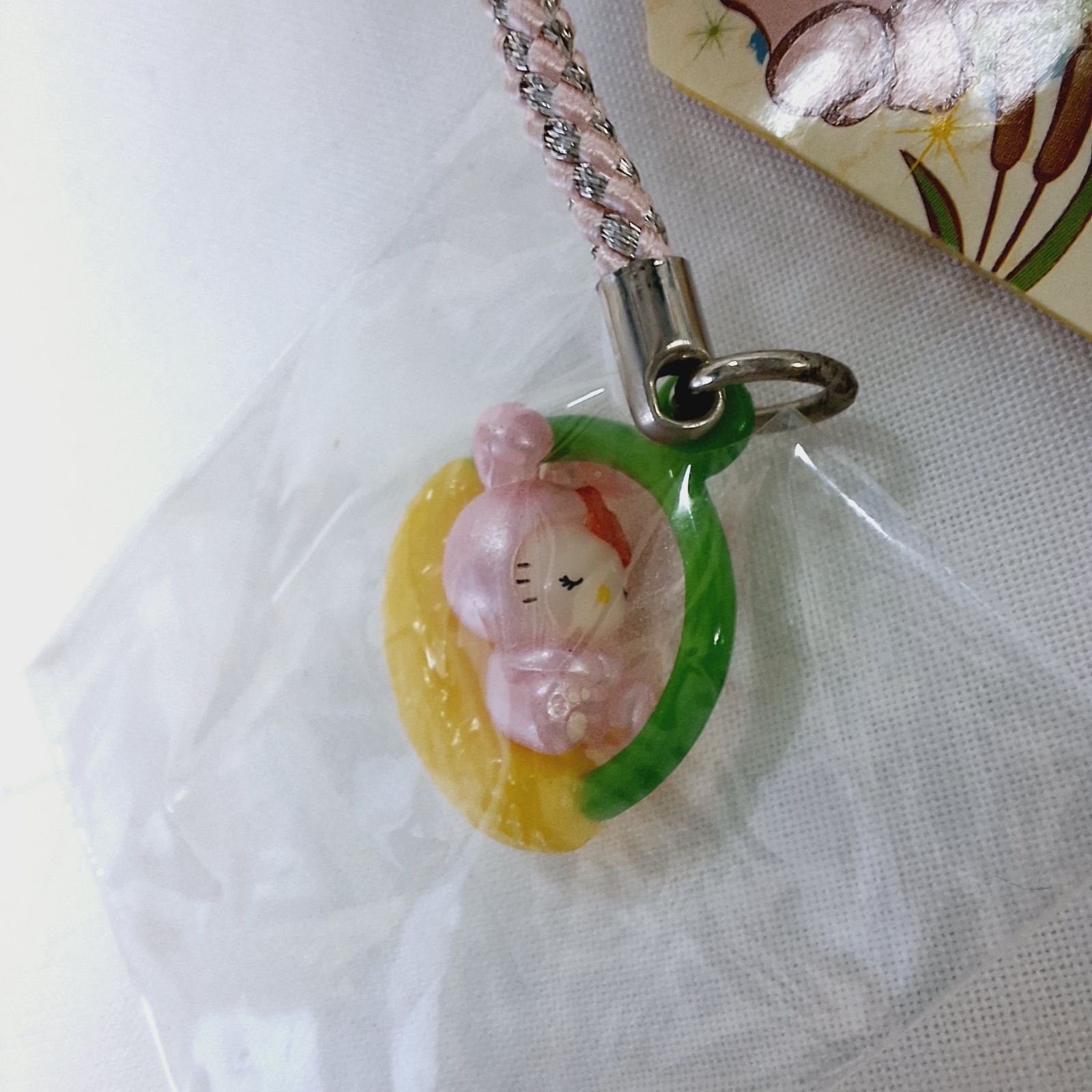 レア 2001年 ご当地キティ 軽井沢限定 ウェディング 根付け ストラップ