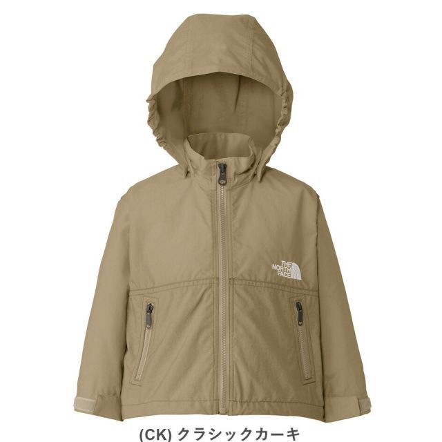 種類4 CO 80 ザ ノース フェイス コンパクトジャケット 子供 ベビー THE NORTH FACE BABY COMPACT JACKET アウター ジャケット ウインドブレーカー はっ水 赤ちゃん 記名ラベル付き 軽量 通園