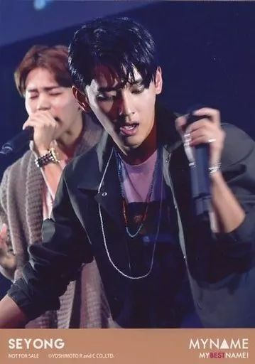 中古】生写真(男性) MYNAME/セヨン/ライブフォト・上半身・衣装