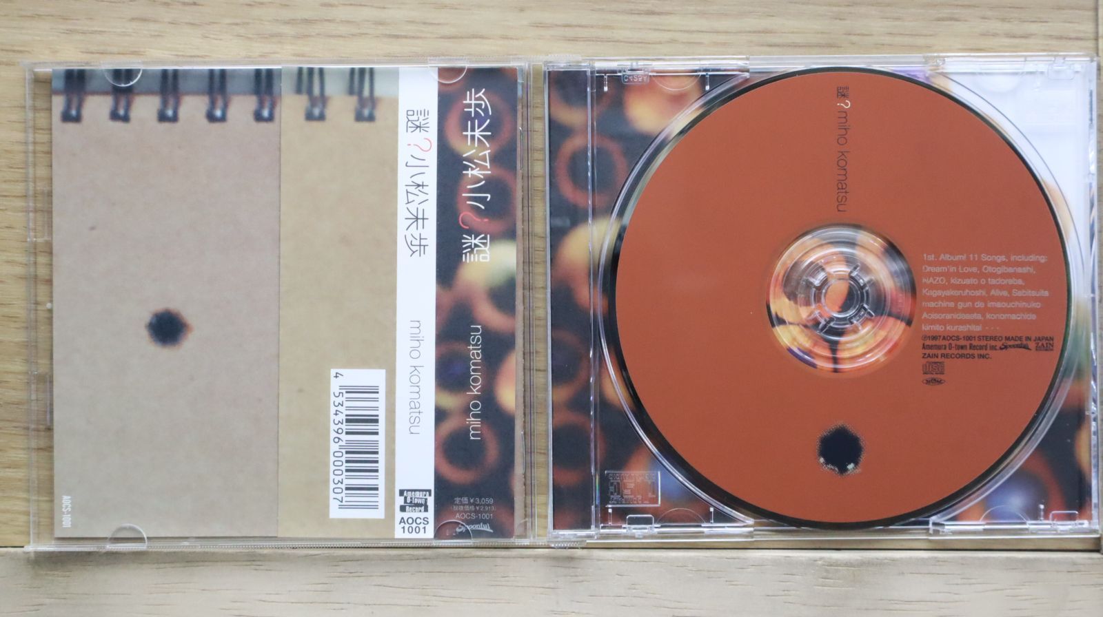 国内盤CD☆小松未歩/Miho Komatsu□ 謎 【AOCS1001