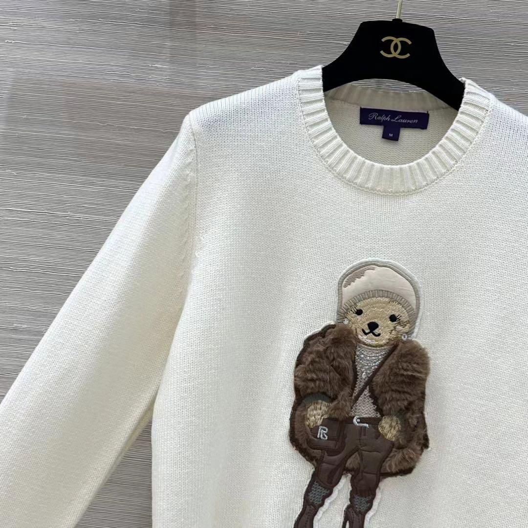 希少】新品 大人気 ポロラルフローレン ニットセーター ポロベア 