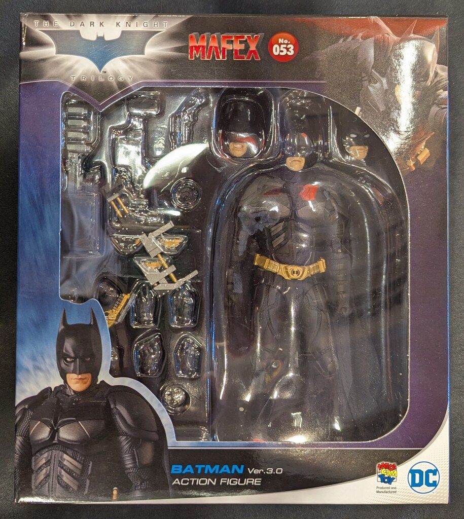 MAFEX バットマン Ver.3.0 No.053 The Dark Knight Rises MAFEX No.053 Batman (Ver. 3.0) PX Previews