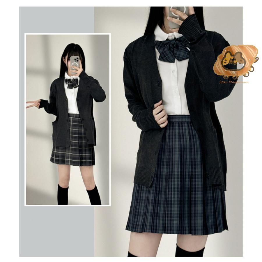 レディース カーディガンニットカーディガン長袖 レディースアウター セーター ニット JK制服 ボダン付き 学院風 長袖 セーター JK制服 スクールセーター スクールカーディガン