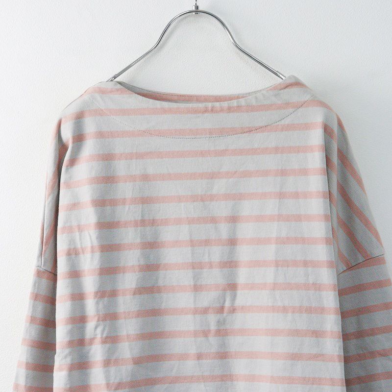 conges payes　トップス　カットソー　ボーダー　レディース　コットン conges payes ADIEU TRISTESSE tシャツ MVS天竺ボーダーバスクシャツ