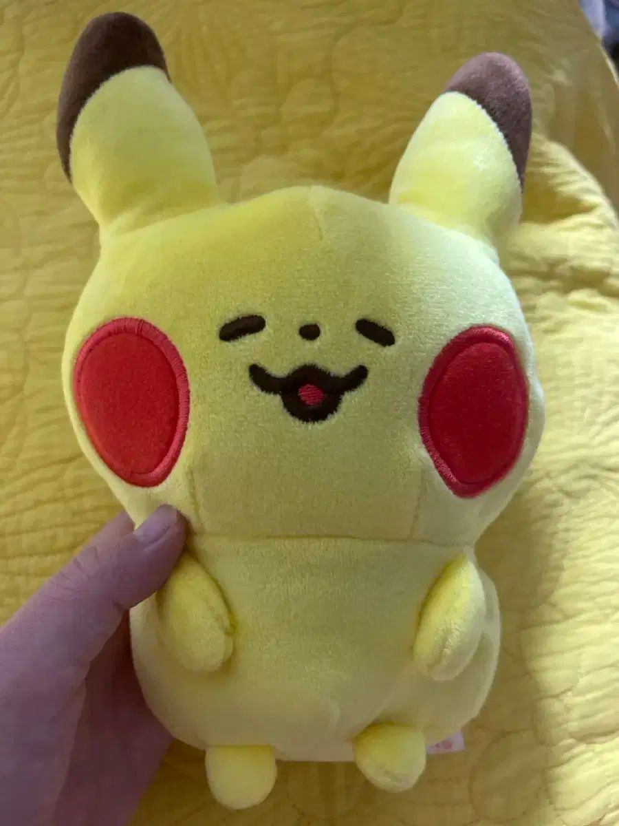 【雷市場（ポンジャン）商品韓国直送】 カナヘイ ピカチュウ ポケットモンスター ゆるっと 人形