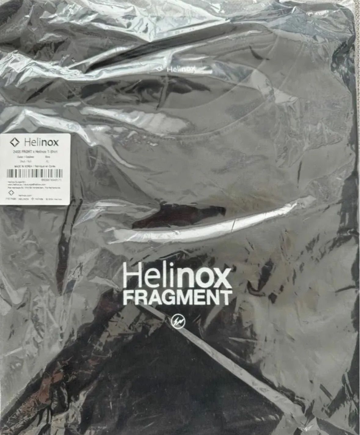 新品】fragment design × Helinox T-Shirt - Black - メルカリ