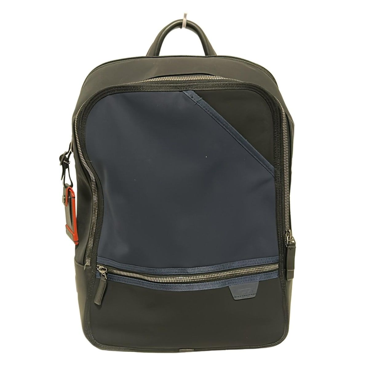 TUMI トゥミ リュックサック ハリソンウィリアムバックパック 6602010MDNVY ネイビー×黒 USB-C充電ポート内蔵 レザー