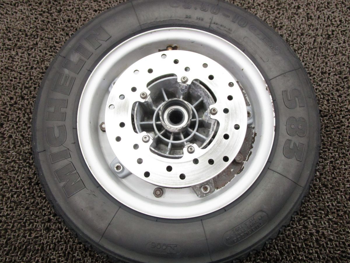 ★送料無料★ベスパ PX125★純正ホイール タイヤセット（２本） ベスパPX125 FL2 フロントホイール ディスク Z985！VNX2T