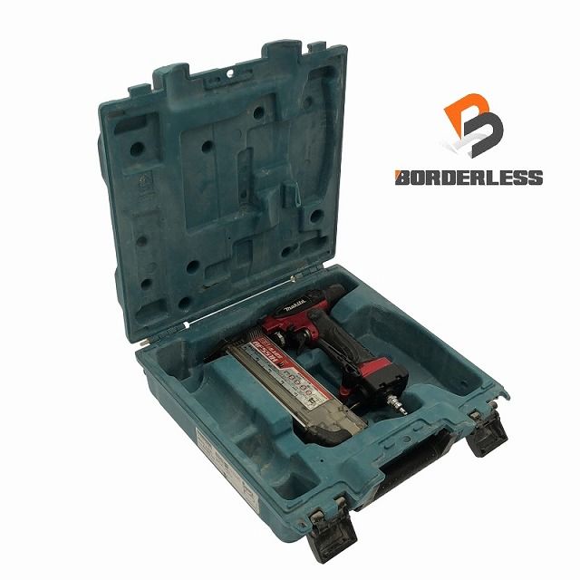 るうです！ ☆中古品☆ makita マキタ 高圧仕上釘打 AF551H 赤/レッド