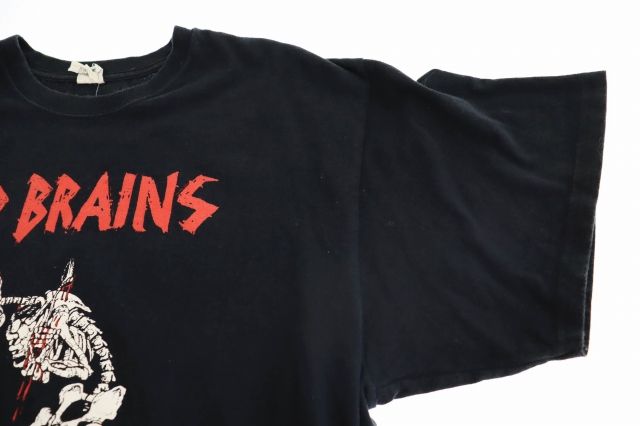 ❤️ ヴィンテージ VINTAGE 90s～00s BAD BRAINS バッド ブレインズ anvil プリント バンド 半袖Tシャツ XL 黒 ブラック ブランド古着ベクトル 250618