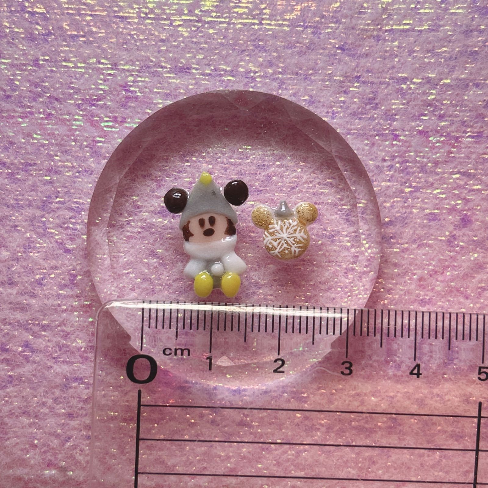 ディズニーリルリンリン、3Dネイルパーツ2点セット - メルカリ