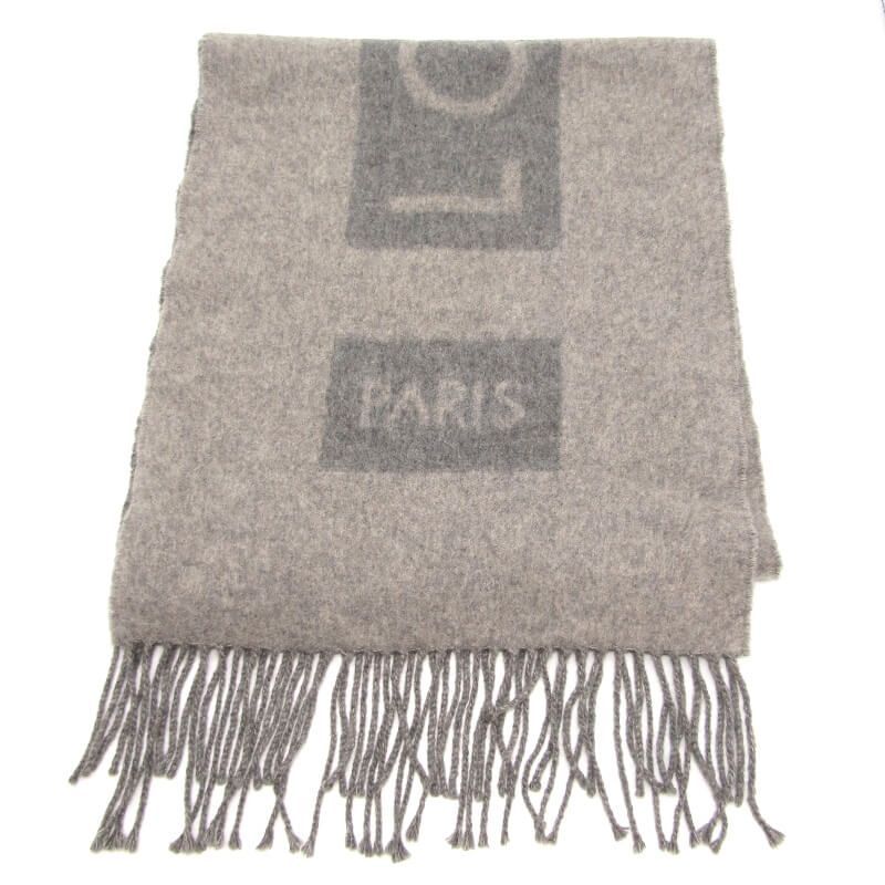 Louis Vuitton ルイヴィトン マフラー カシミヤ エシャルプバローダ M71294 ストール カシミア ユニセックス グレー 28011113