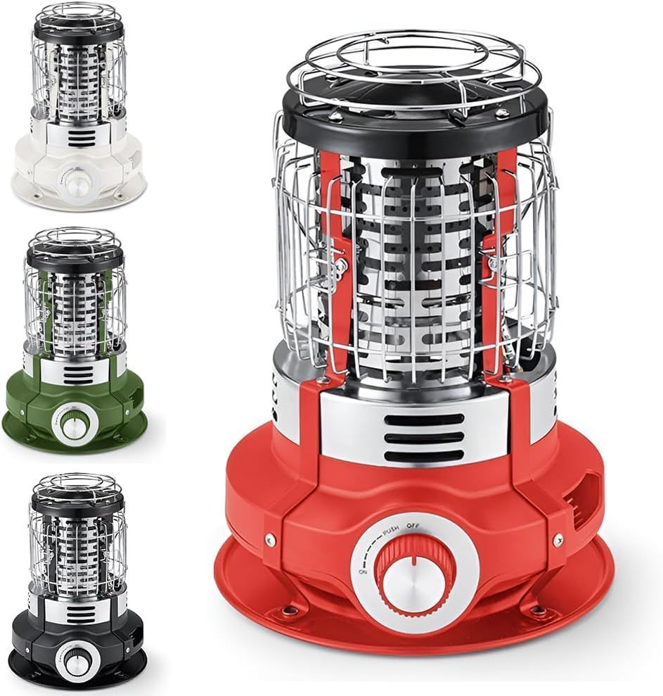 ガスヒーターカセット【1.5kw 速暖・持ち運び便利】ガスストーブ ガスボンベ式 ガス ヒーター ストーブ 大風量 電気ファンヒーター 省エネ 軽量 ポータブルヒーター アウトドアヒーター 防