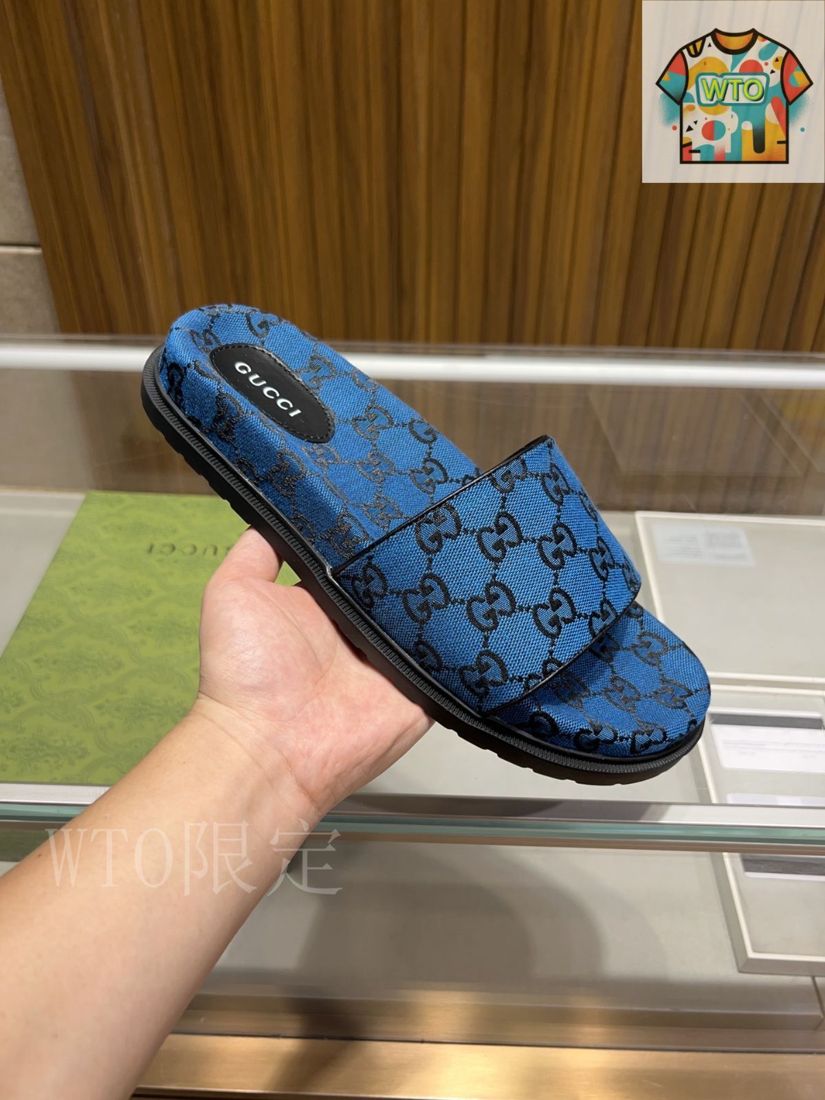メンズ Gucci グッチ スリッパ 41【箱付き】 Gucci グッチ メンズ スリッパ01 - メルカリ