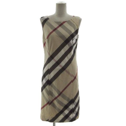 バーバリー ロンドン BURBERRY LONDON ノースリーブワンピース