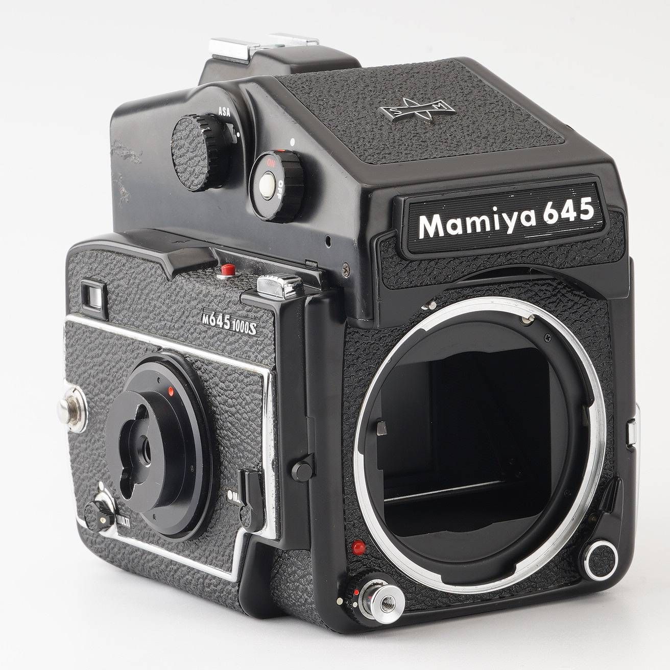 美品 MAMIYA M645 1000S レンズセット電動巻き上げグリップ付き 【公式