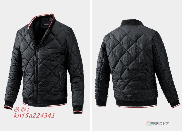 キルティングコート メンズ ジャケット 中綿ジャケット ブルゾン キルティングジャケット ファッション 40代 中綿ダウンジャケット 50代 アウタ アウトドア 防風 kni5a224341 KANDAIZUMI_COM