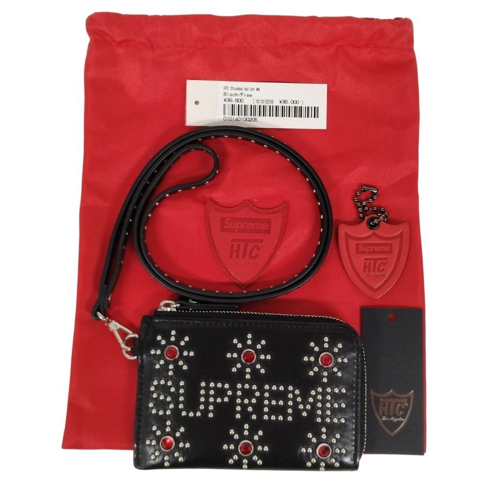 SUPREME シュプリーム × HTC Studded Wallet スタッズウォレット