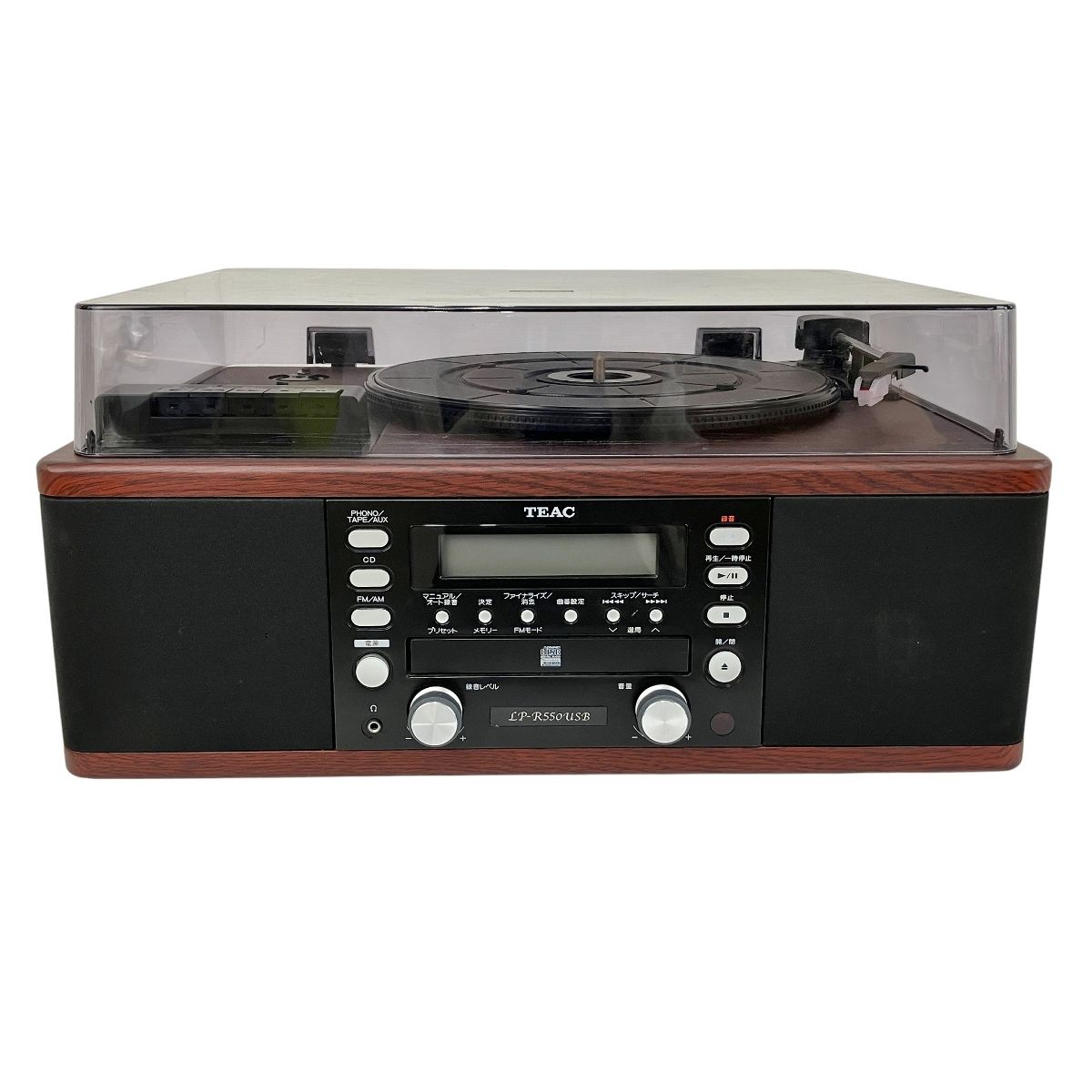 TEAC LP-R550USB ターンテーブル カセットプレーヤー付 CDレコーダー 2015年製 音響 オーディオ Y10453754
