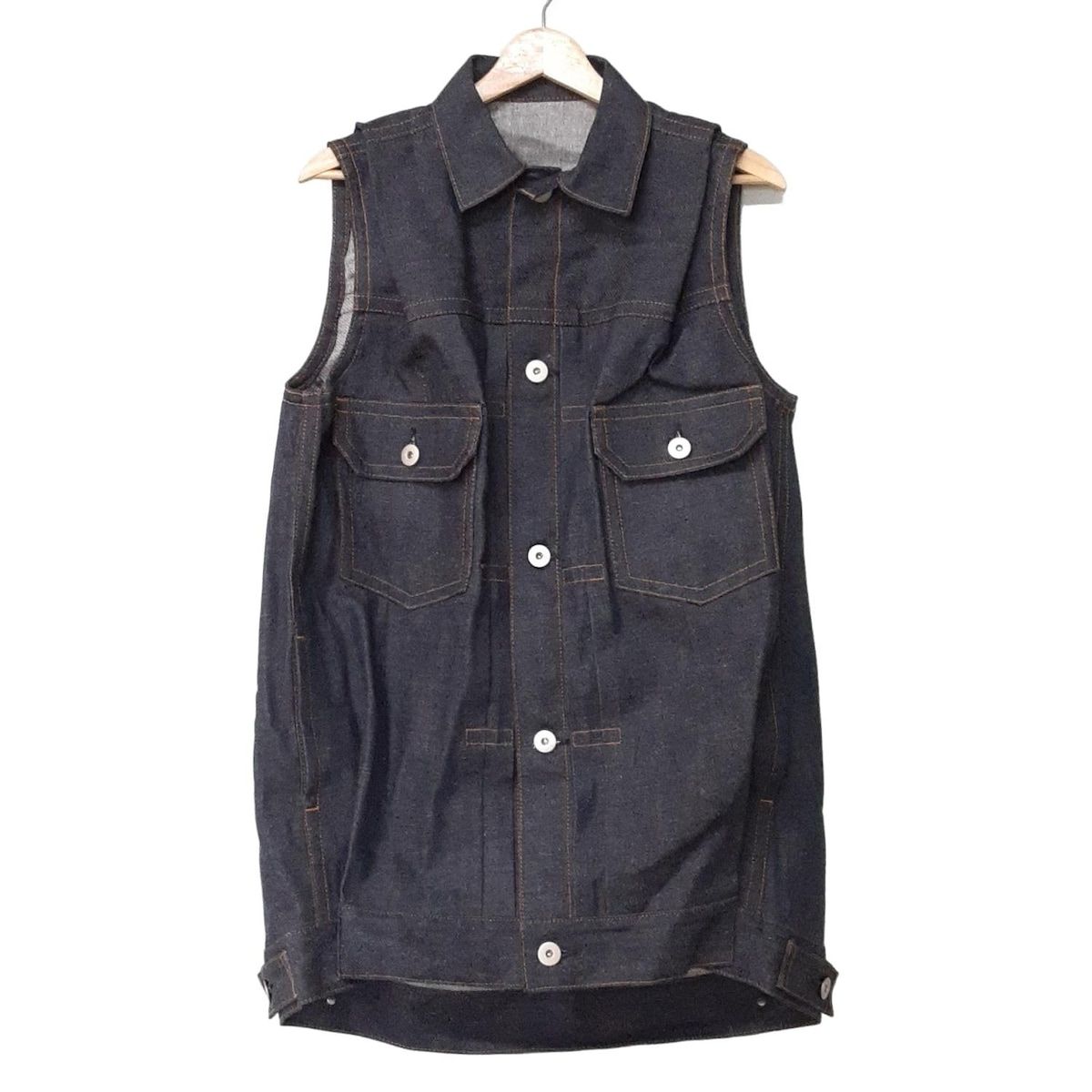 sacai ベスト Sacai(サカイ) ベスト サイズ1 S レディース美品 カーブバック