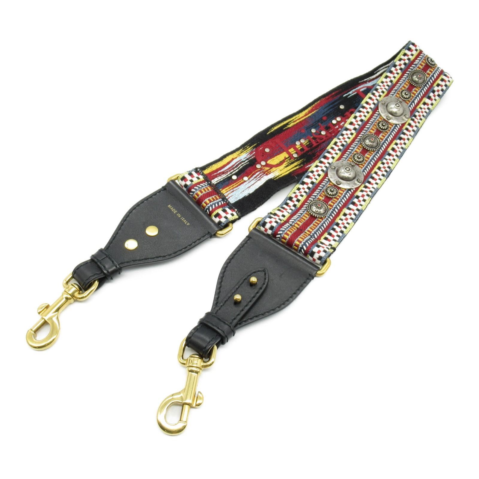 ディオール Dior ショルダーストラップ オブリーク エンブロイダリー  