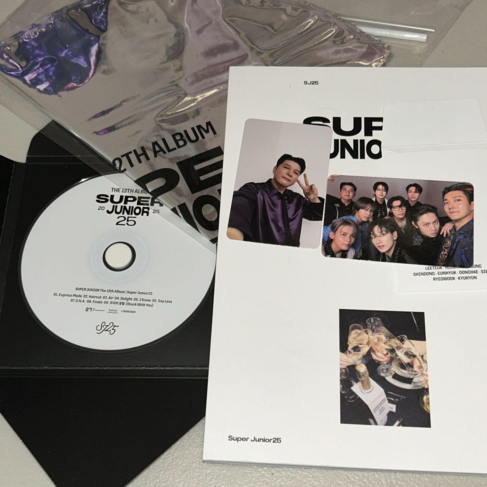 SUPER JUNIOR 直筆サイン 25 Ver